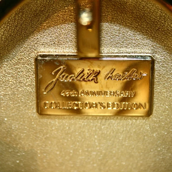 Judith Leiber Gold Ladybug Beetle 45th Anniversary Edition Bag Clutch - Picture 7 of 9